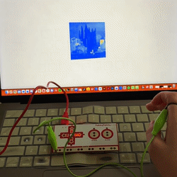 I again used keyIsDown() to make all effects continuous while holding keys instead of tapping.