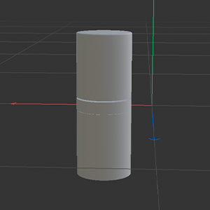 A revision of the previous shape I used for the bottle, this time creating more cylinders so I can create a smaller gap between the lid and bottle.