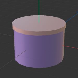 Recreating a candle using basic cylinders.