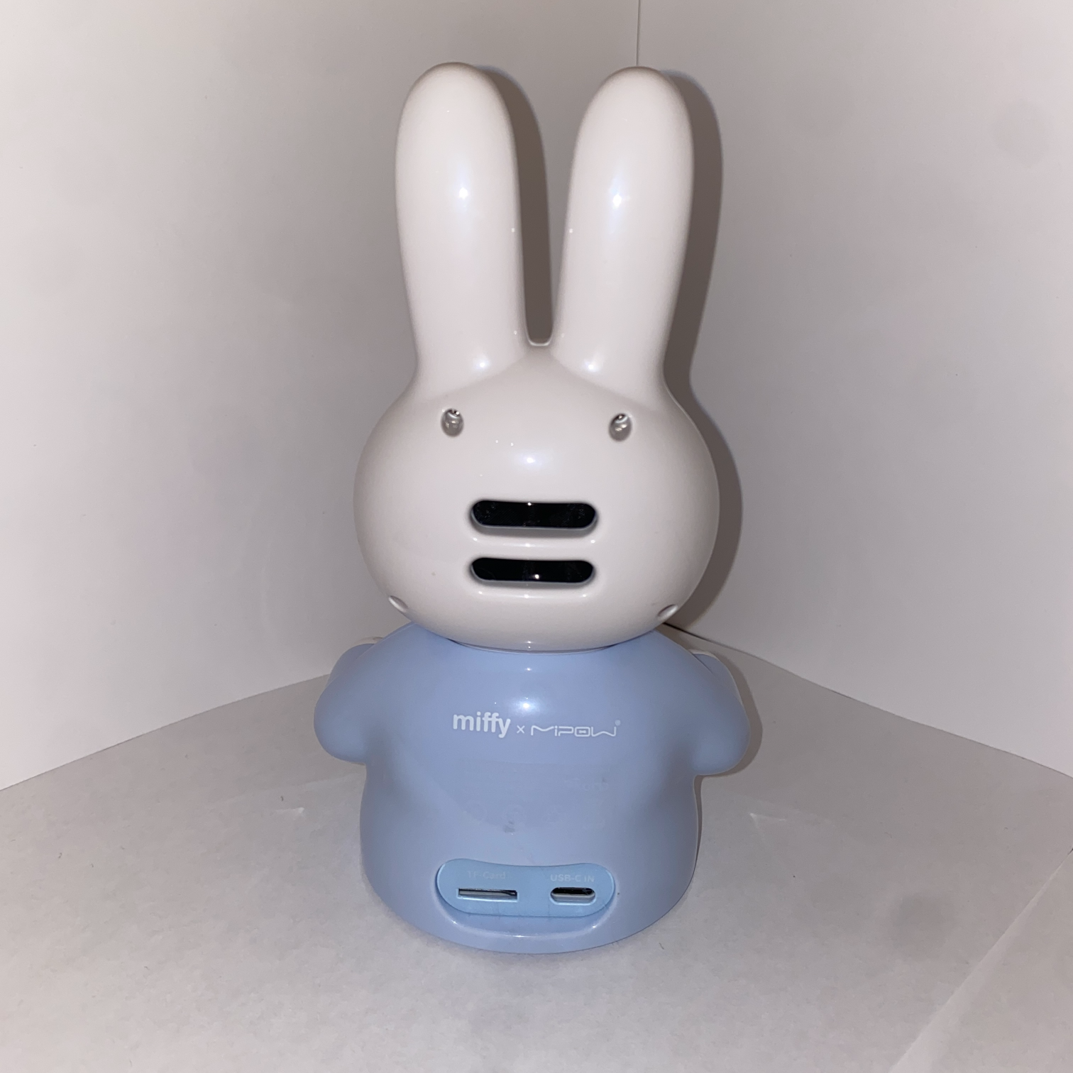 An image of a miffy speaker.