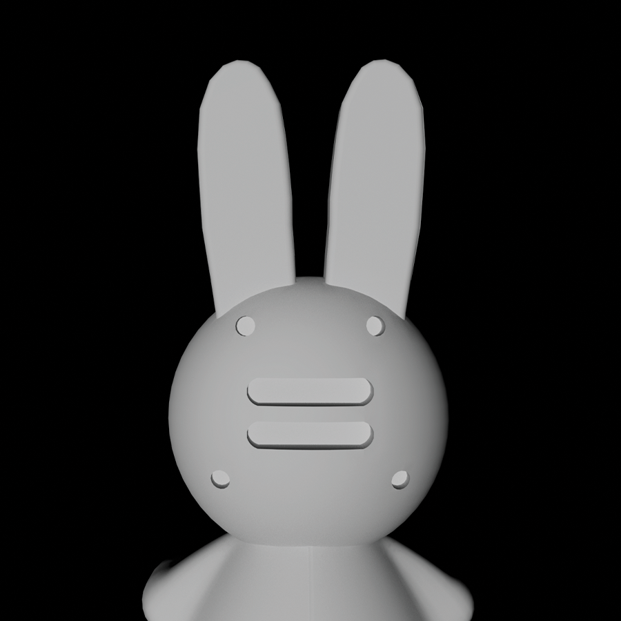 Added the speaker parts using the boolean subtract tool.