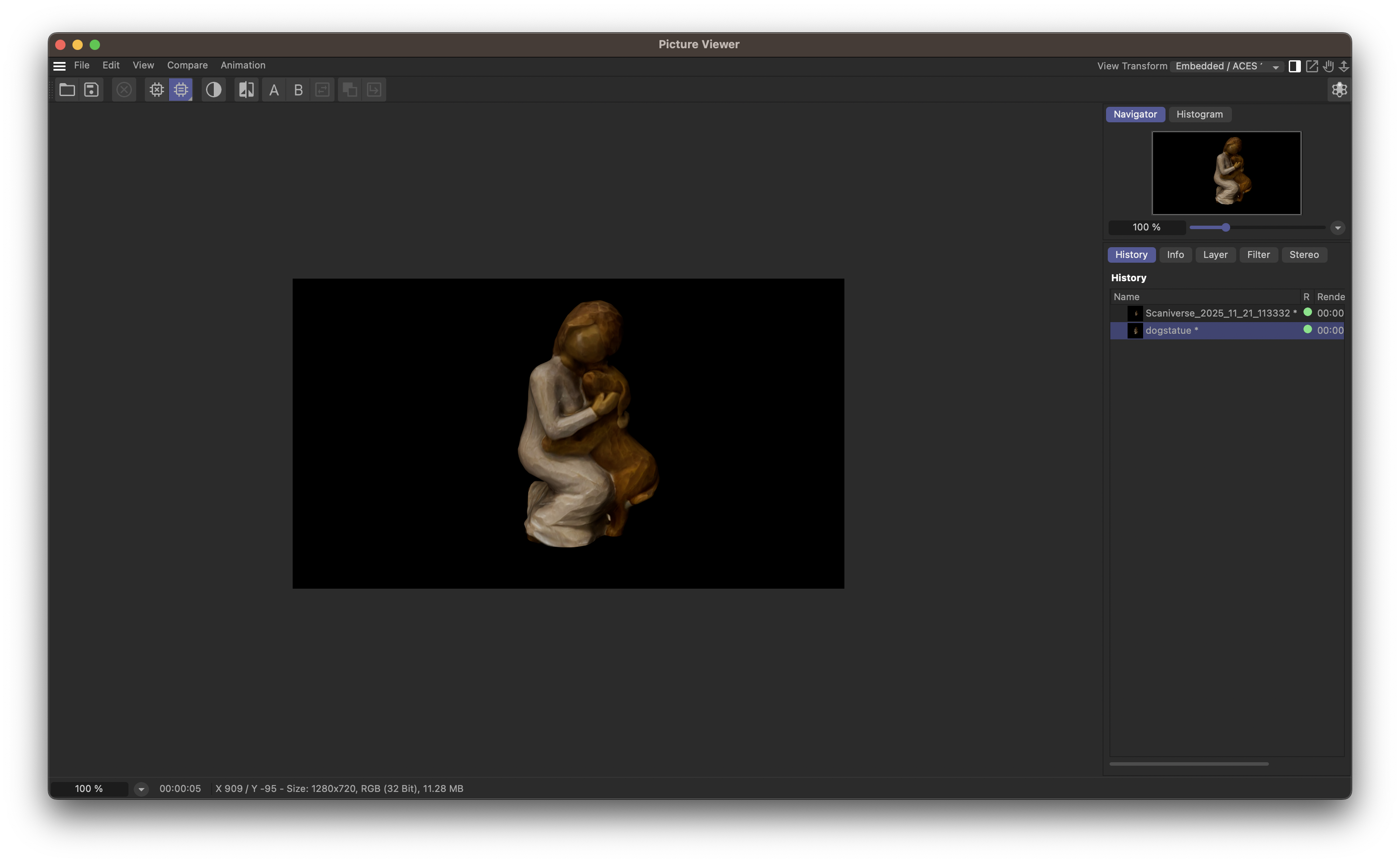 A final render of the piece after all adjustments were made.